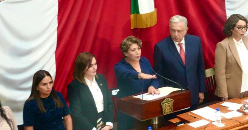 Brinda Cuauhtémoc Blanco apoyo y ratifica disposición a Delfina Gómez para trabajar en unidad