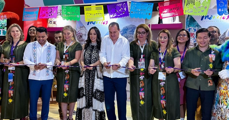 Impulsa Cuauhtémoc Blanco a Pueblos Mágicos de Morelos en Tianguis Internacional