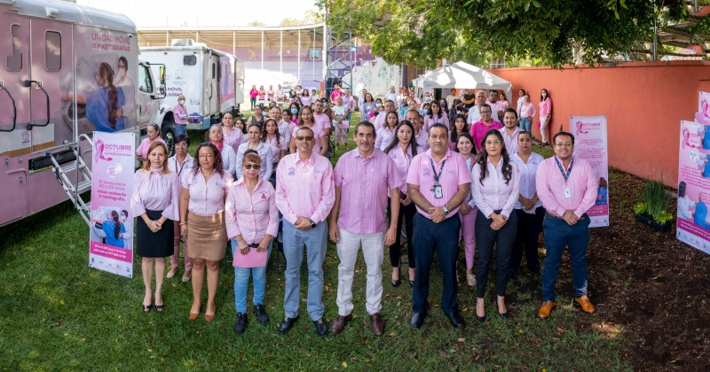 Convoca Cantú Cuevas a las mujeres para sumarse a la campaña “Octubre, mes de la sensibilización en cáncer de mama”