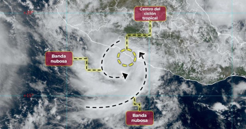 Activa Cepcm alertamiento ante pronóstico de lluvias fuertes en Morelos