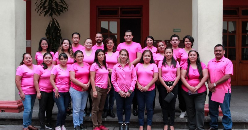 Se une Secretaría de Turismo y Cultura a campaña de sensibilización contra el cáncer de mama