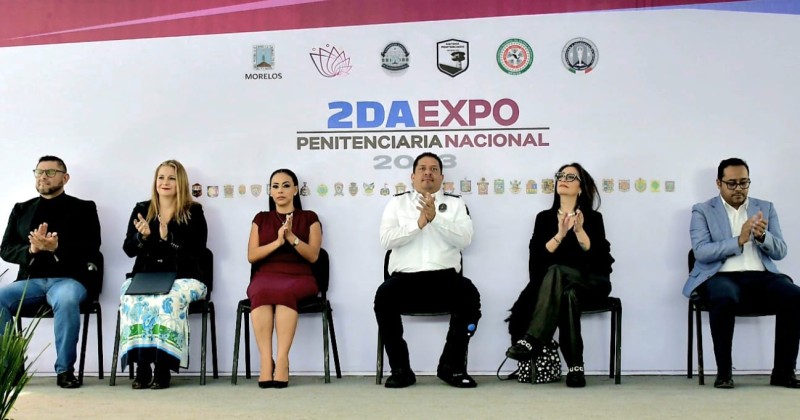 Por segundo año consecutivo organiza el Sistema Penitenciario de Morelos la “Expo Nacional Penitenciaria 2023”