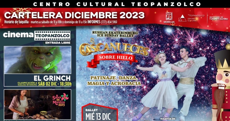 Celebra Centro Cultural Teopanzolco la magia de la Navidad con programación especial