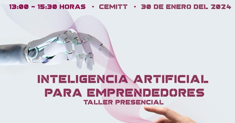 Invita CCyTEM al taller presencial de inteligencia artificial para emprendedores