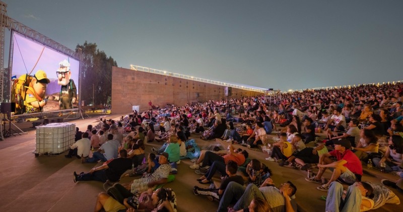 Celebra Centro Cultural Teopanzolco un año de proyecciones al aire libre