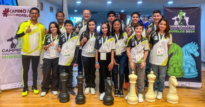Se disputan en Morelos boletos de ajedrez rumbo a Nacionales Conade 2024