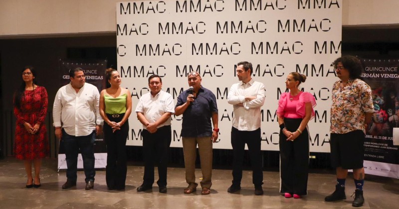 Se inaugura en el MMAC exposición “Quincunce” de Germán Venegas
