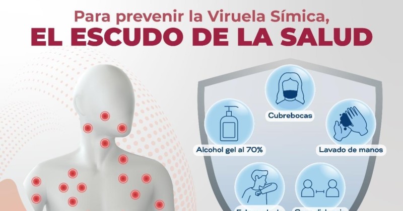 Llama Secretaría de Salud a mantener medidas preventivas contra Viruela símica