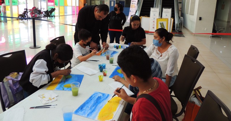 Realiza HNM taller de pintura para promover donación de órganos