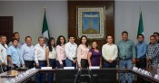 Concretan CEMER y presidentes municipales firma en materia regulatoria  