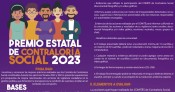 Invita Secretaría de la Contraloría a concursar en “El Premio Estatal de Contraloría Social 2023”