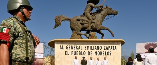 Comprometido el Ejecutivo Estatal por defender la lucha e ideales de tierra y libertad que proclamó el General Emiliano Zapata
