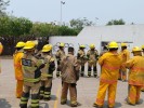 Capacita Secretaría de Administración a Brigada Interna de Protección Civil en materia de prevención y combate de incendios
