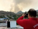 Apoya Morelos en la coordinación del combate del incendio forestal en Buenavista de Cuéllar, Guerrero