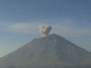 Reporte monitoreo del volcán Popocatépetl