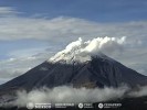 Reporte monitoreo del volcán Popocatépetl