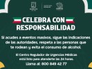 Comparte SSM recomendaciones para prevenir accidentes durante fiestas patrias