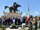  Cabalga nuevamente Zapata; Inauguran nueva ubicación del monumento