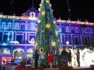 Llega el color de la Navidad al Centro Histórico de Cuernavaca