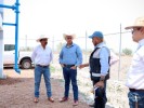 Supervisa titular de la Ceagua obra hidráulica en el municipio indígena de Coatetelco