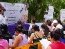 Mujeres y Hombres de 10 firman convenios en Puente de Ixtla 