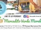 Habrá Mercadito Verde Morelos este domingo en el Parque Barranca Chapultepec