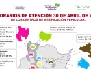 Este domingo 30 de abril trabajarán los centros de verificación en Morelos