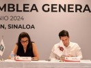 Comparte Cecilia Rodríguez acciones para el fortalecimiento de la economía morelense durante la asamblea de la AMSDE