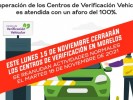 Este lunes 15 de noviembre cerrarán los centros de verificación en Morelos