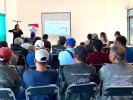 Imparte Coevim taller de sensibilización dirigido a hombres de la dirección de servicios públicos municipales de Xochitepec