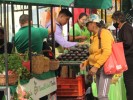 Apoyan ciudadanos el comercio local, justo y solidario del Mercadito Verde Morelos