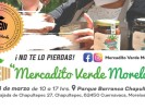 Este domingo habrá Mercadito Verde Morelos en el Parque Barranca Chapultepec