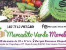 Invitan a disfrutar del primer Mercadito Verde Morelos de 2023