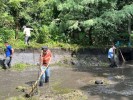 Limpian cuerpos de agua en Parque Barranca Chapultepec de Cuernavaca