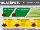 Semáforo de alerta volcánica del volcán Popocatépetl continúa en amarillo fase 2
