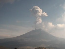 Reporte del volcán Popocatépetl
