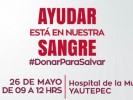 Invita SSM a jornada de donación de sangre en Hospital de la Mujer en Yautepec