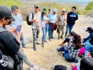 Realiza SDS recorrido naturalista en el Cerro de la Tortuga