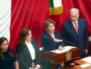 Brinda Cuauhtémoc Blanco apoyo y ratifica disposición a Delfina Gómez para trabajar en unidad